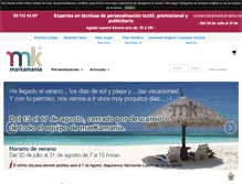 Tablet Screenshot of markamania.net